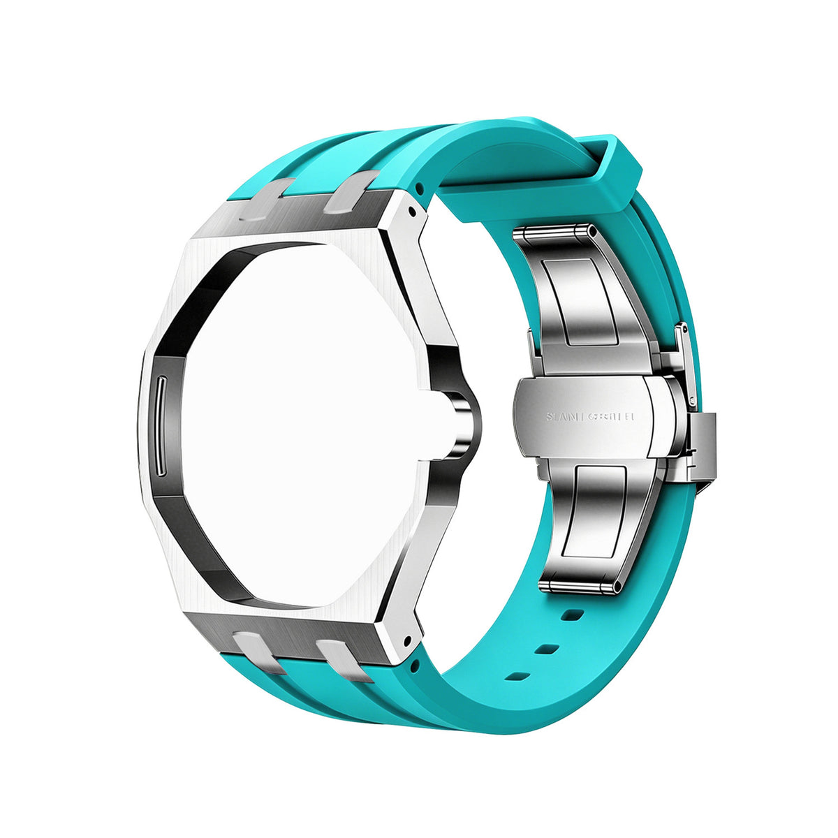Suitable for Swatch Royal Pop AP metal case and silicone strap