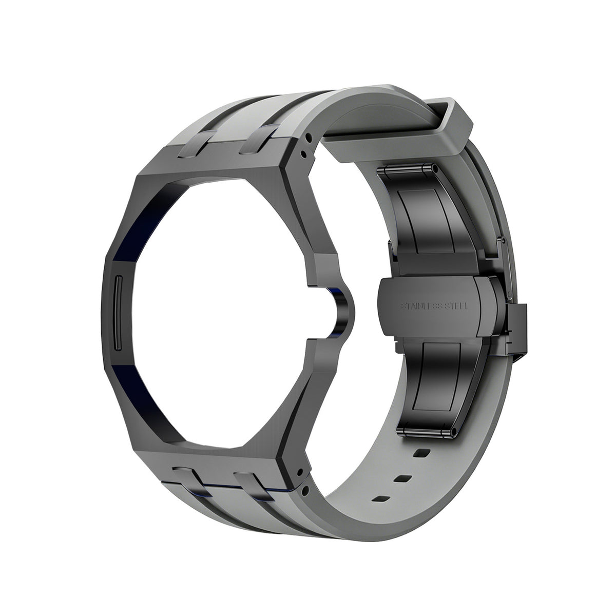 Suitable for Swatch Royal Pop AP metal case and silicone strap