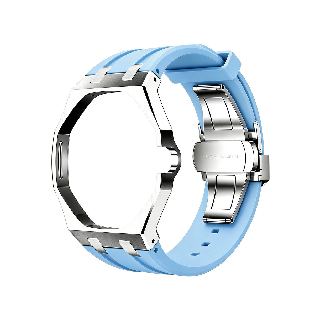 Suitable for Swatch Royal Pop AP metal case and silicone strap