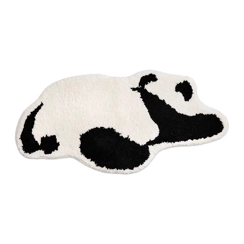 Tapis Salle de Bain Peluche Antidérapant – Imitation Cachemire
