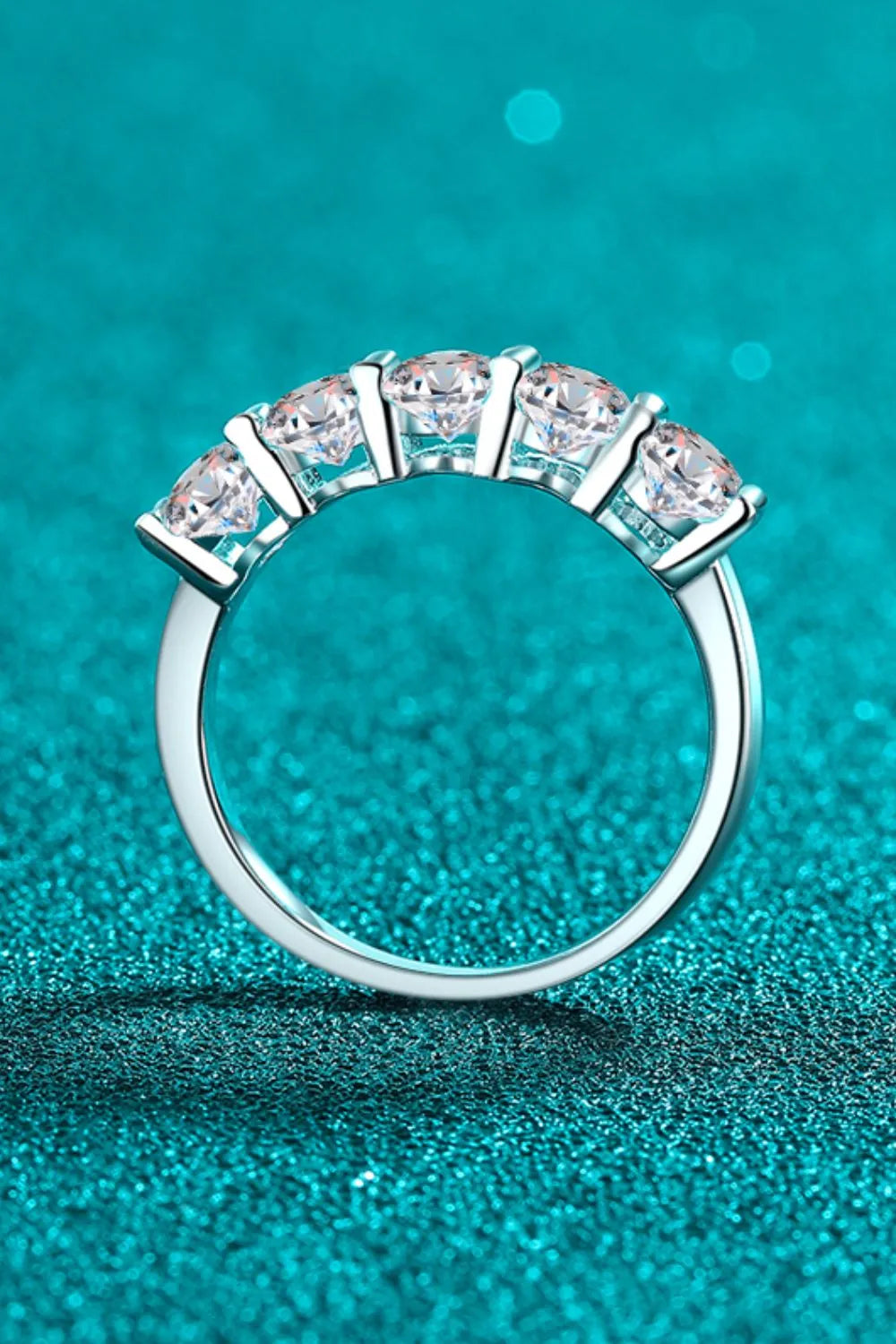 Bague Moissanite 2,5 Carats – Argent Sterling 925