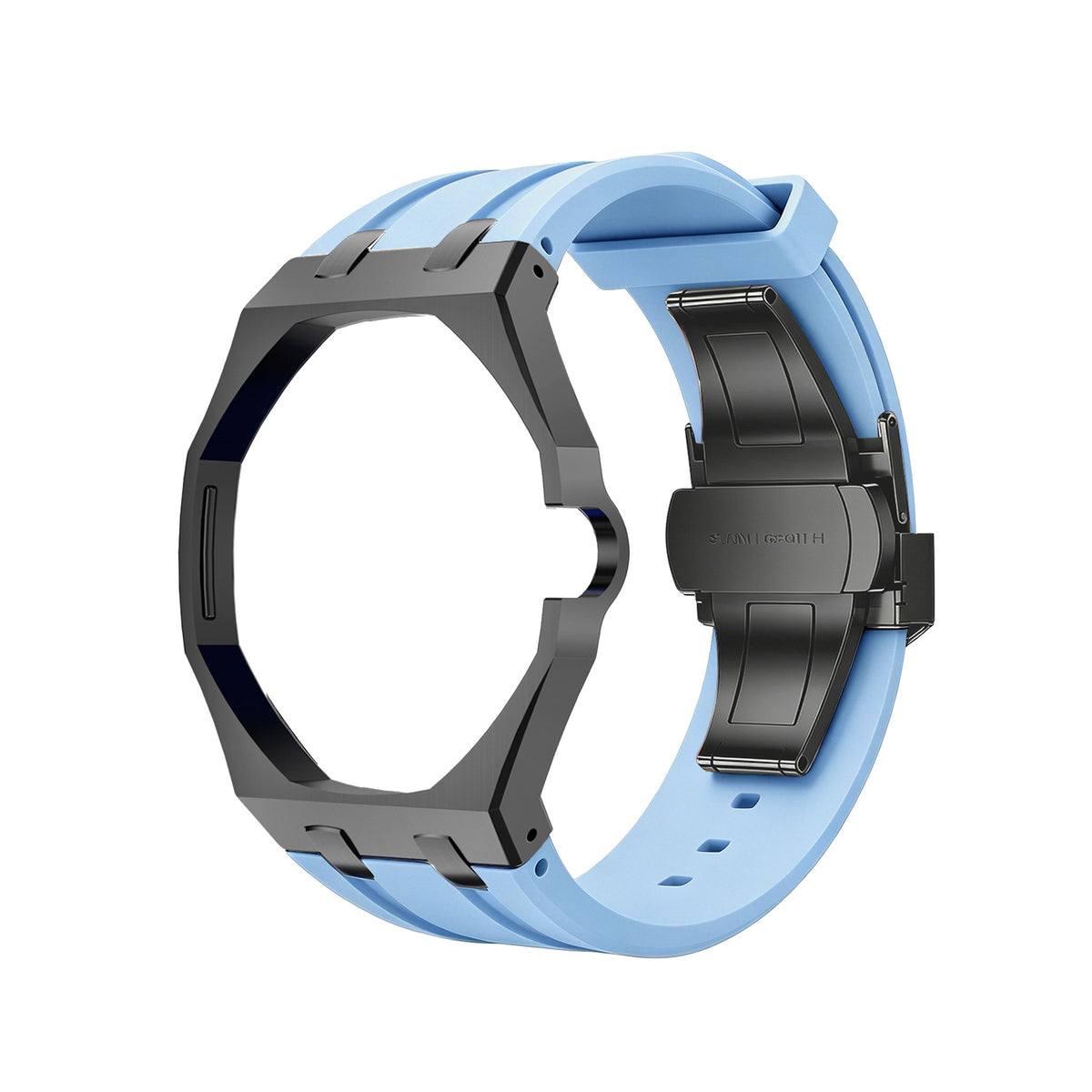 Suitable for Swatch Royal Pop AP metal case and silicone strap