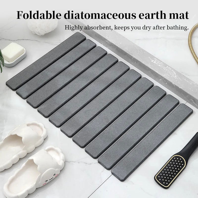 Tapis de Bain Diatomite 40x60cm – Séchage Ultra Rapide