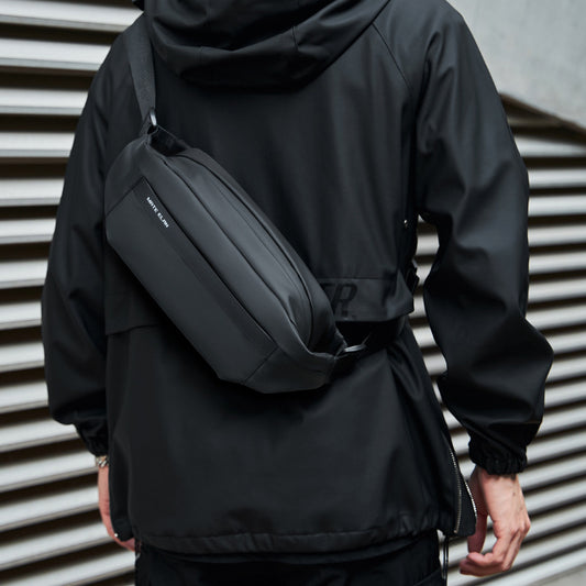 Chest bag men's small shoulder bag multifunctional trendy crossbody bag commuter mailman shoulder bag waist bag backpack