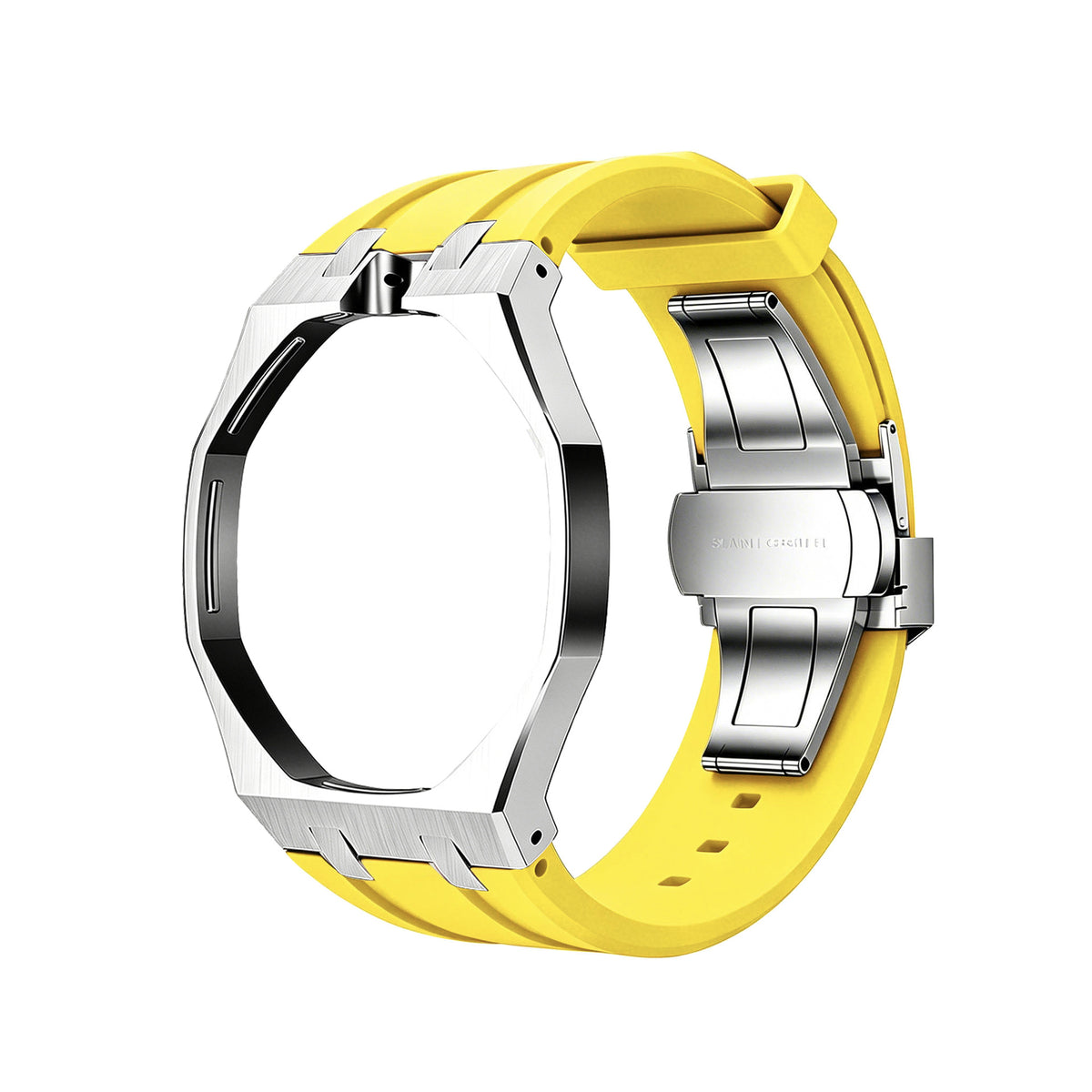Suitable for Swatch Royal Pop AP metal case and silicone strap