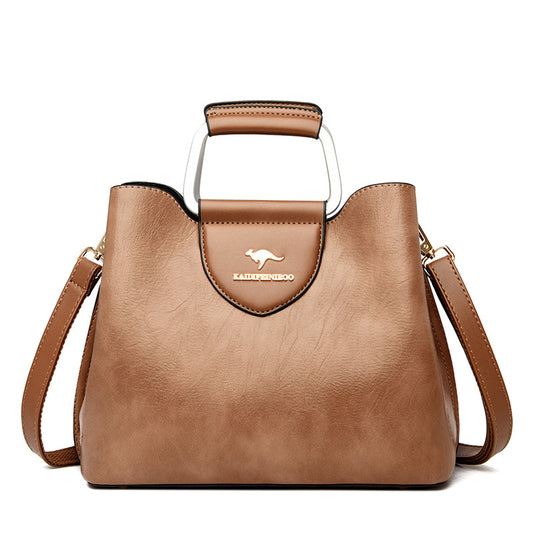 Cross shoulder bag women's handbag women's bucket bag