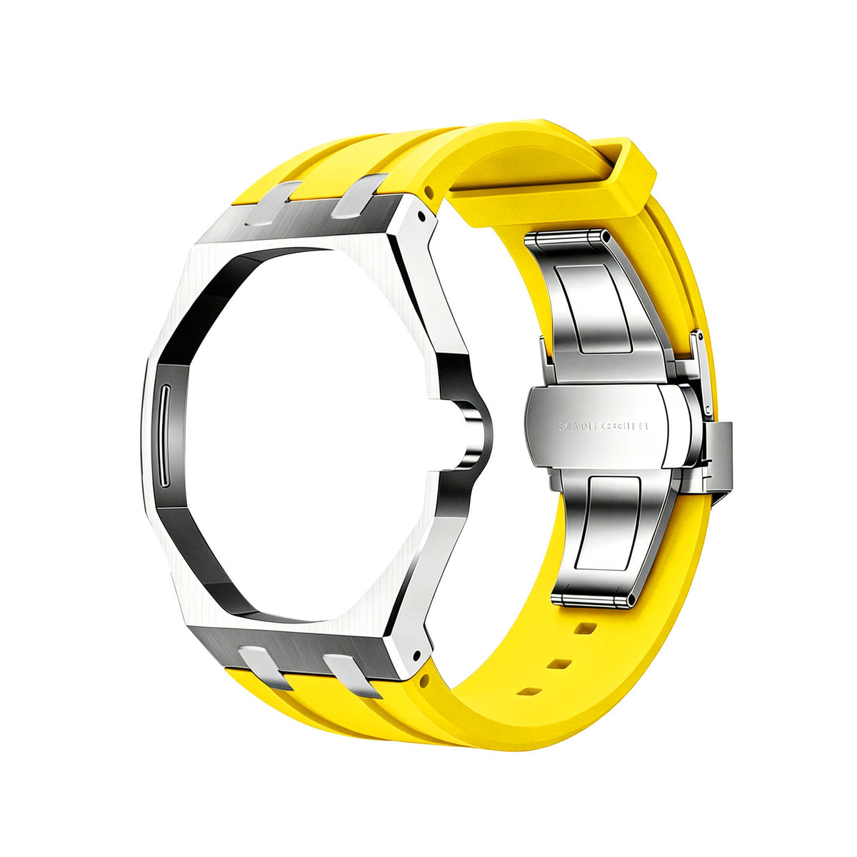 Suitable for Swatch Royal Pop AP metal case and silicone strap