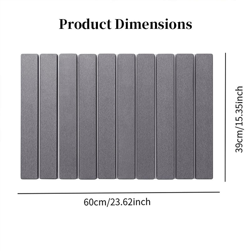Tapis de Bain Diatomite 40x60cm – Séchage Ultra Rapide
