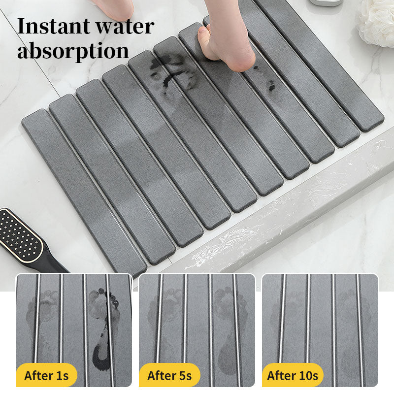 Tapis de Bain Diatomite 40x60cm – Séchage Ultra Rapide