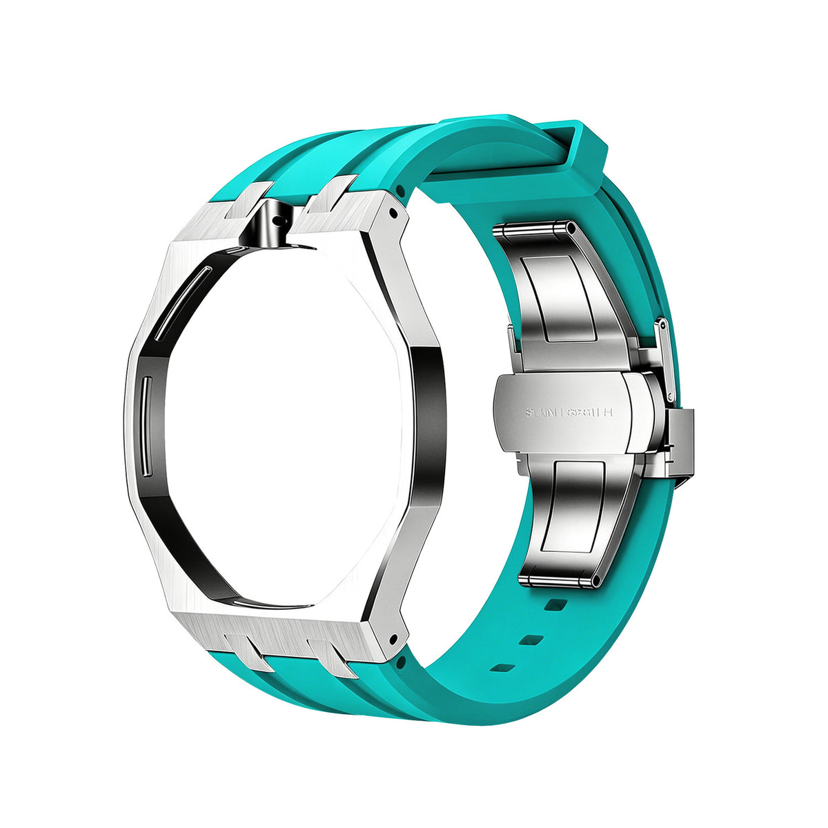 Suitable for Swatch Royal Pop AP metal case and silicone strap
