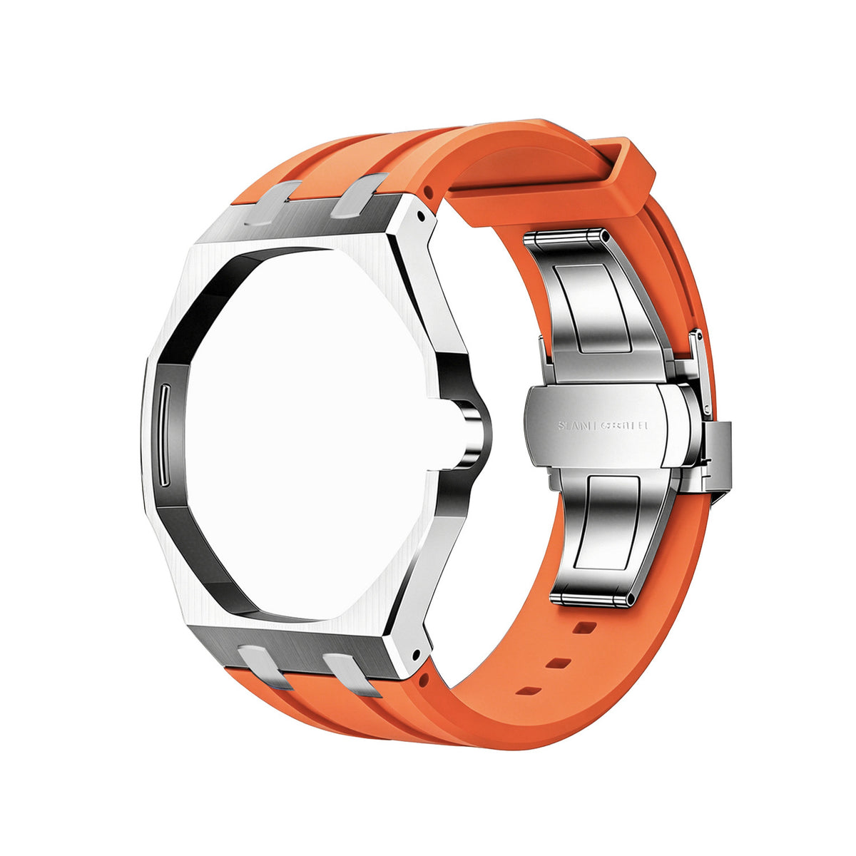 Suitable for Swatch Royal Pop AP metal case and silicone strap