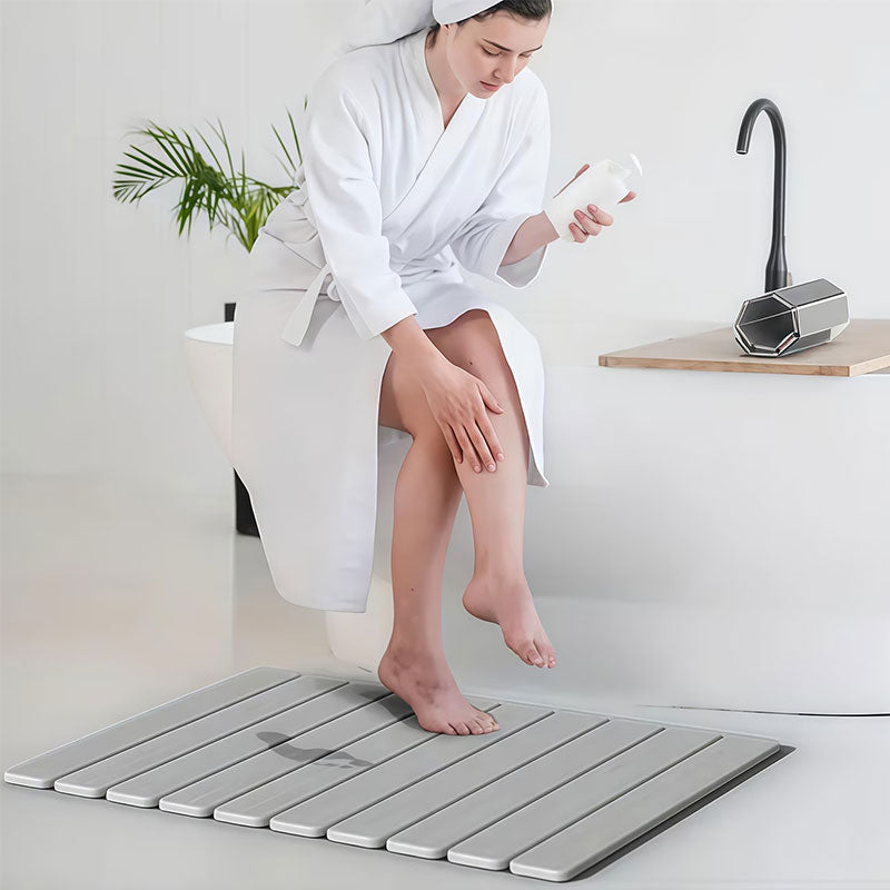 Tapis de Bain Diatomite 40x60cm – Séchage Ultra Rapide