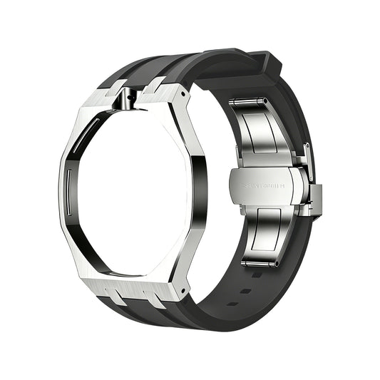 Suitable for Swatch Royal Pop AP metal case and silicone strap