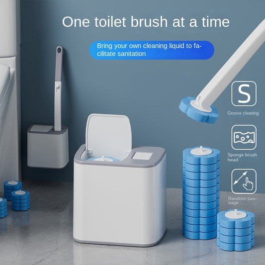 Brosse WC Jetable Antibactérienne – Nettoyage Sans Effort