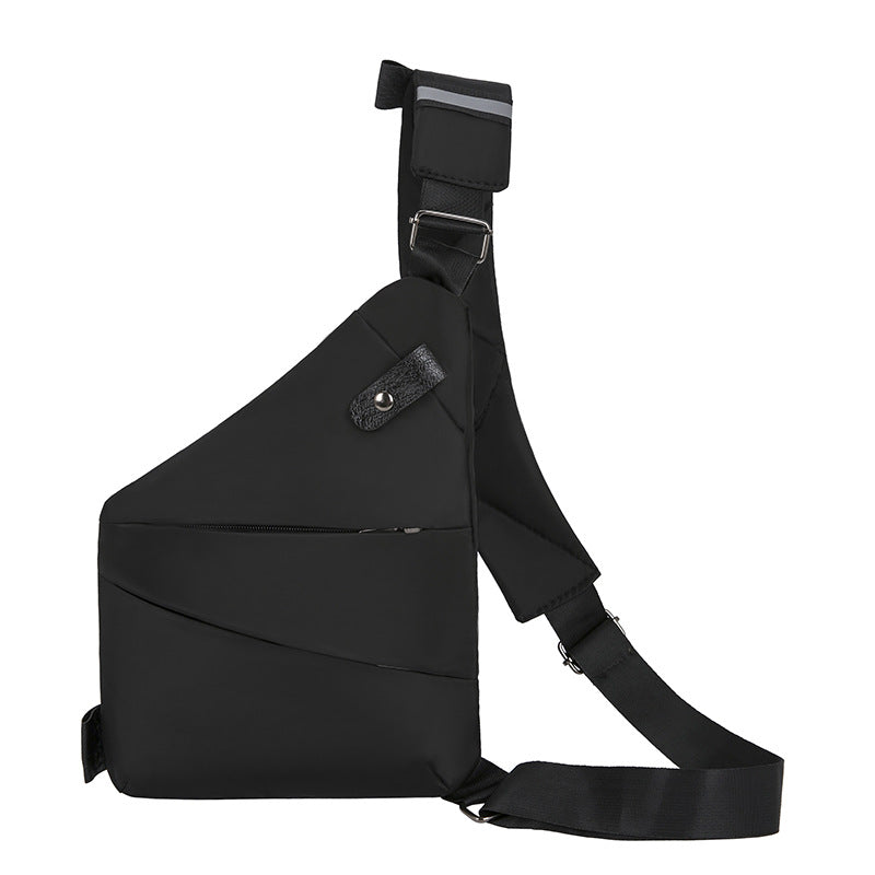 Multi functional sports waist bag single shoulder anti-theft bag lightweight and close fitting chest bag
