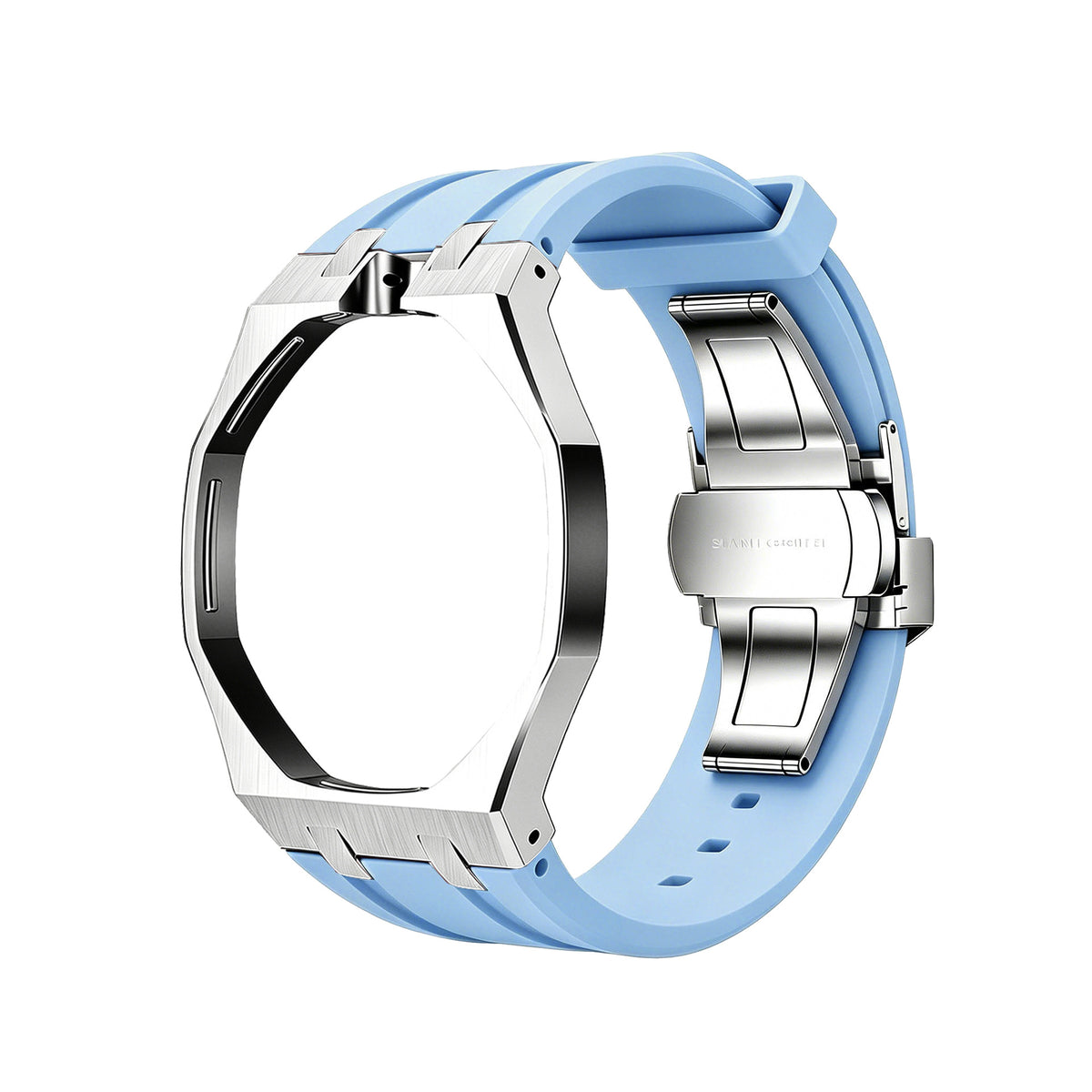 Suitable for Swatch Royal Pop AP metal case and silicone strap