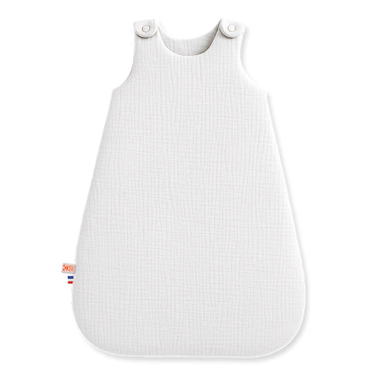 gigoteuse hiver blanche en coton bio papate