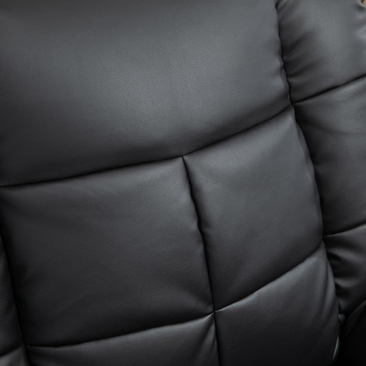 Fauteuil de massage fauteuil de relaxation massant avec dossier inclinable manuellement et repose-pied chaise TV